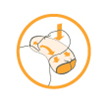 Como o seu desenho ergonómico de alta tecnologia protege a cervical, diminui a pressão no pescoço ao dispersar o peso sobre a cabeça e ajuda a um sono tranquilo e estável. 